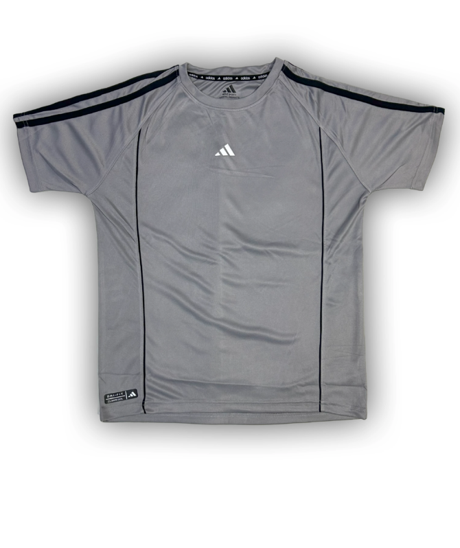Gray Premium Dri-fit Tracksuit Beathable - Adidas - Image 3