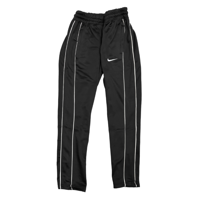 Black Premium Poly Fleece Tracksuit with Two White Stripes – Nike - Image 4